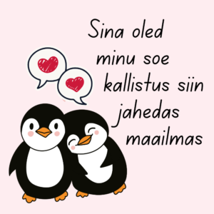 "Sina oled minu soe kallistus siin jahedas maailmas"