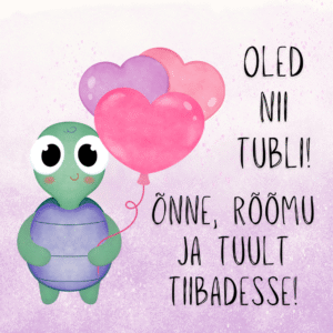 "Oled nii tubli!..."
